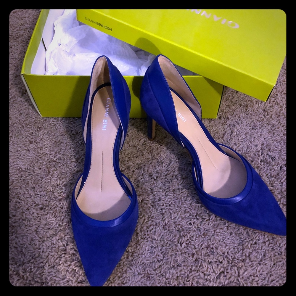 Cobalt Gianni Bini Heels